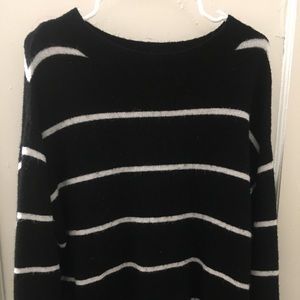 H&M Black and White Sweater